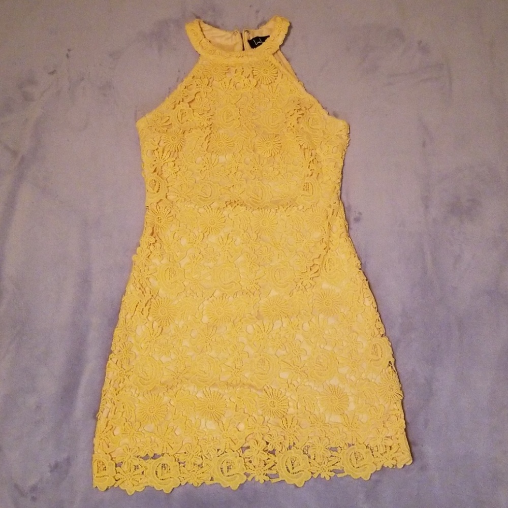 Lulu's Love Poem Lace Dress